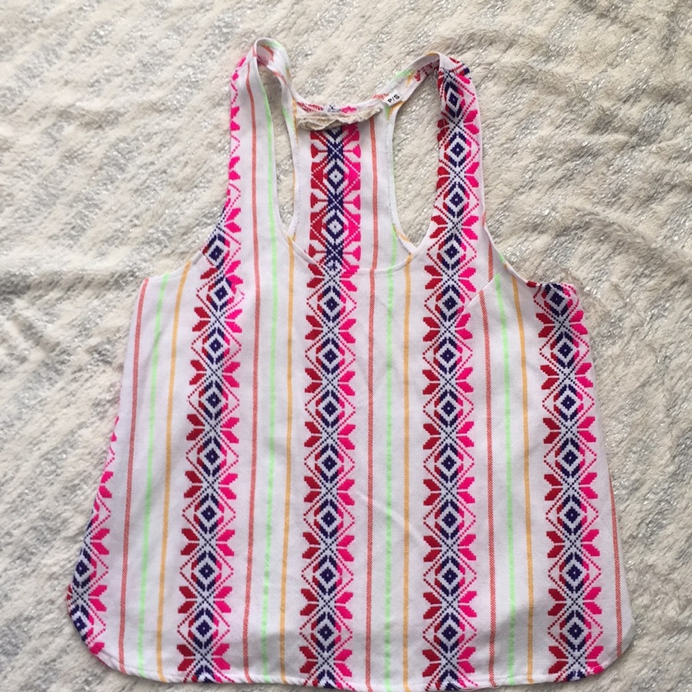 Free people ethnic print tank top